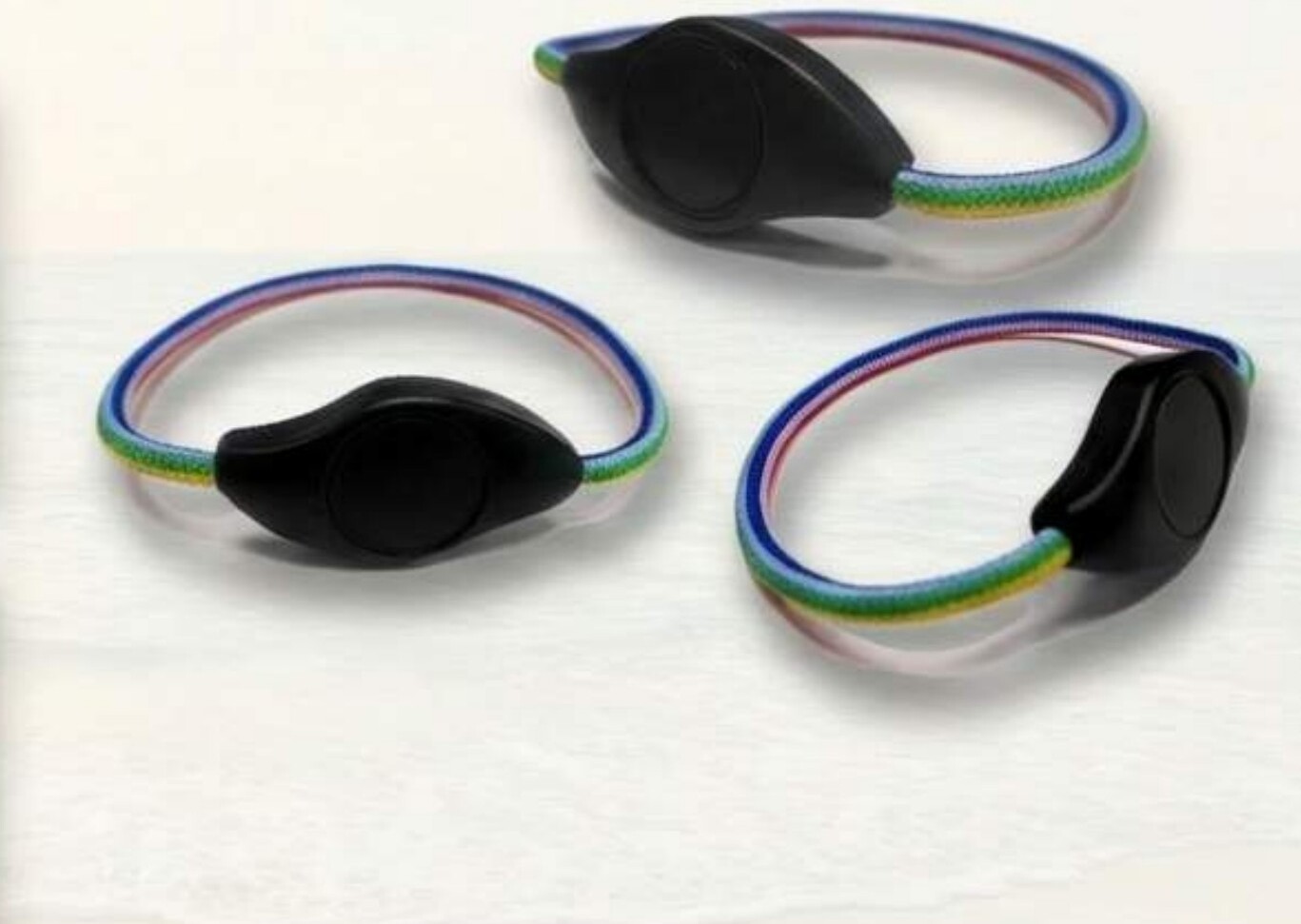 Tre braccialetti RFID colorati Tourist Organizer