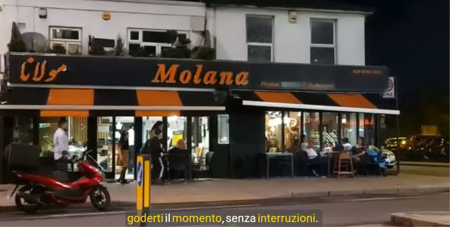 Le ordinazioni arrivano subito allo staff